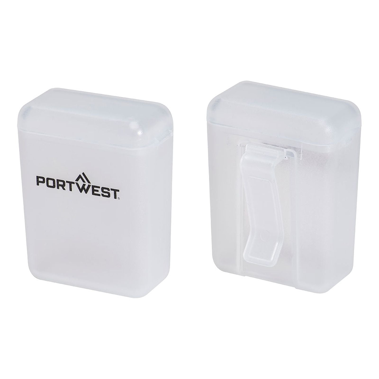 Portwest Gehoorbescherming Opbergdoosje oordoppen PA09 (50-pack) wit(WH)