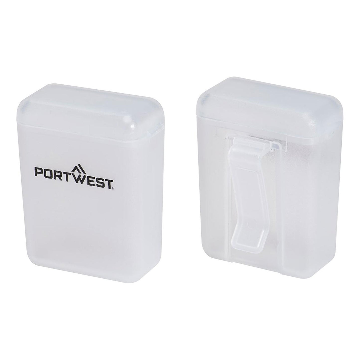 Portwest Gehoorbescherming Opbergdoosje oordoppen PA09 (50-pack) wit(WH)