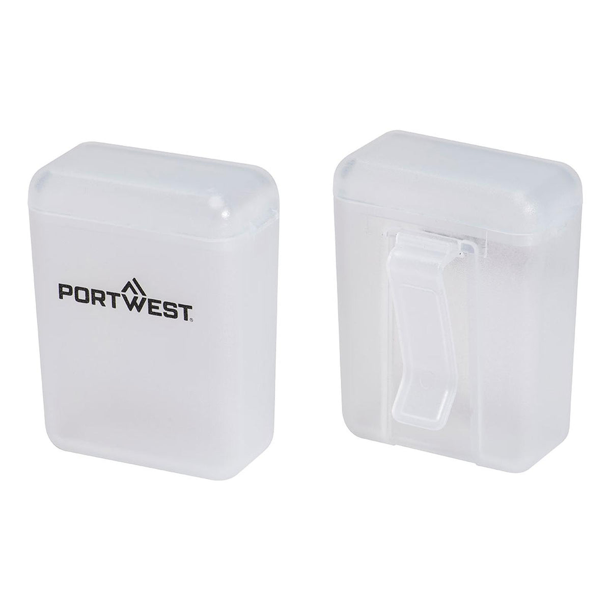 Portwest Gehoorbescherming Opbergdoosje oordoppen PA09 (50-pack) wit(WH)