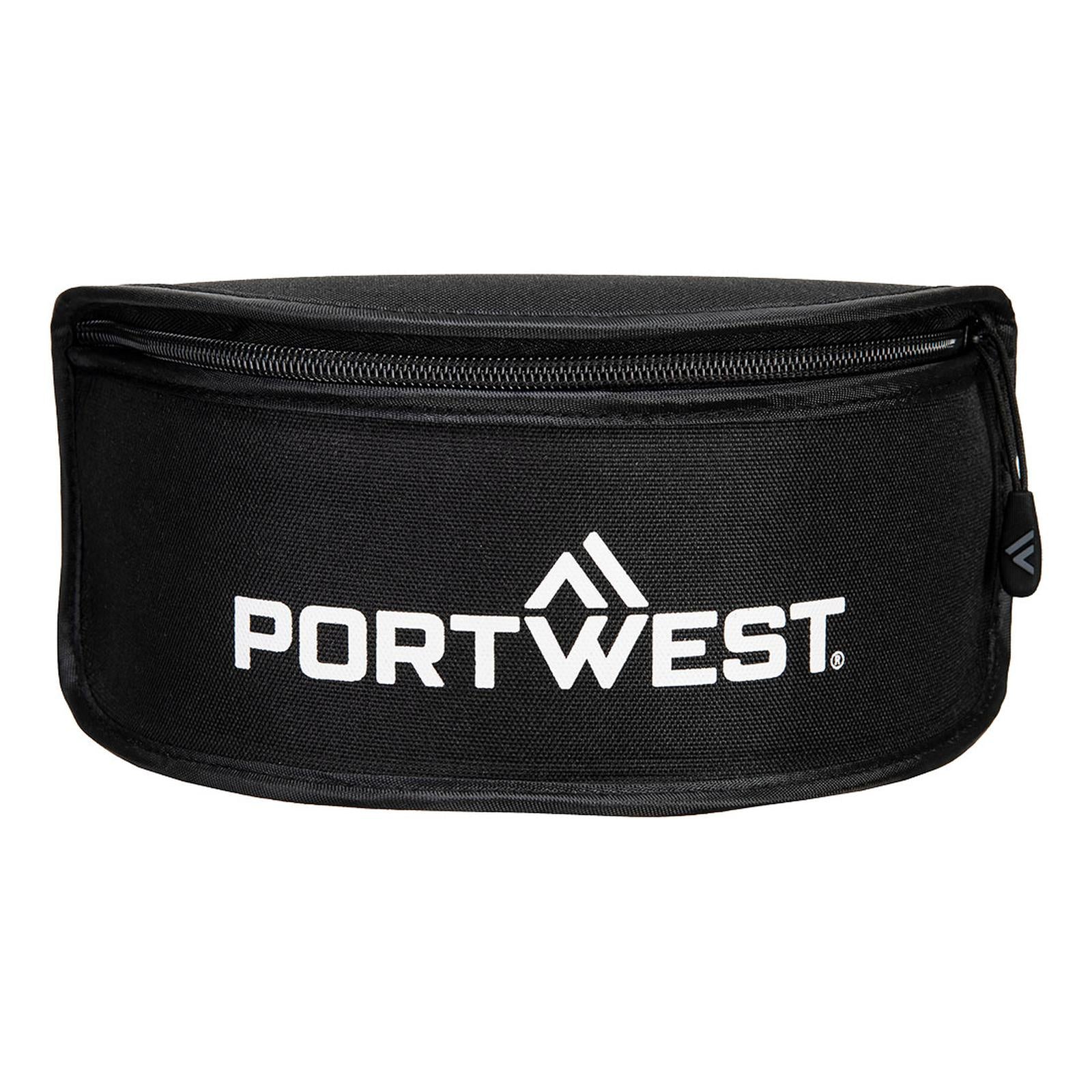 Portwest Oogbeschermingsaccessoires Opbergetui PA16 bril zwart(BK)