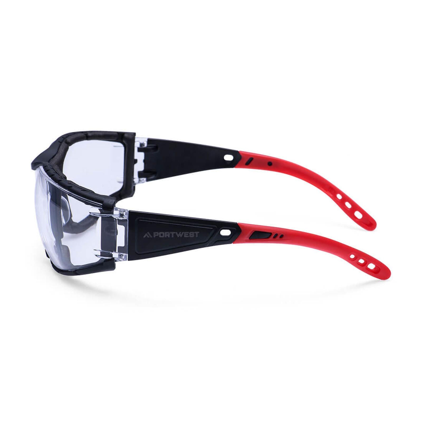 Portwest Oogbescherming Veiligheidsbril PB32 Wrap Around Pro blank(CL)