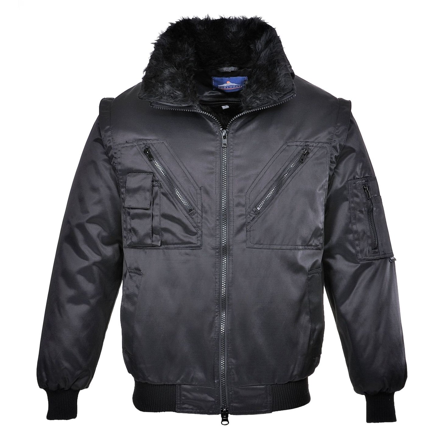 Portwest Jassen PJ10 zwart(BK)
