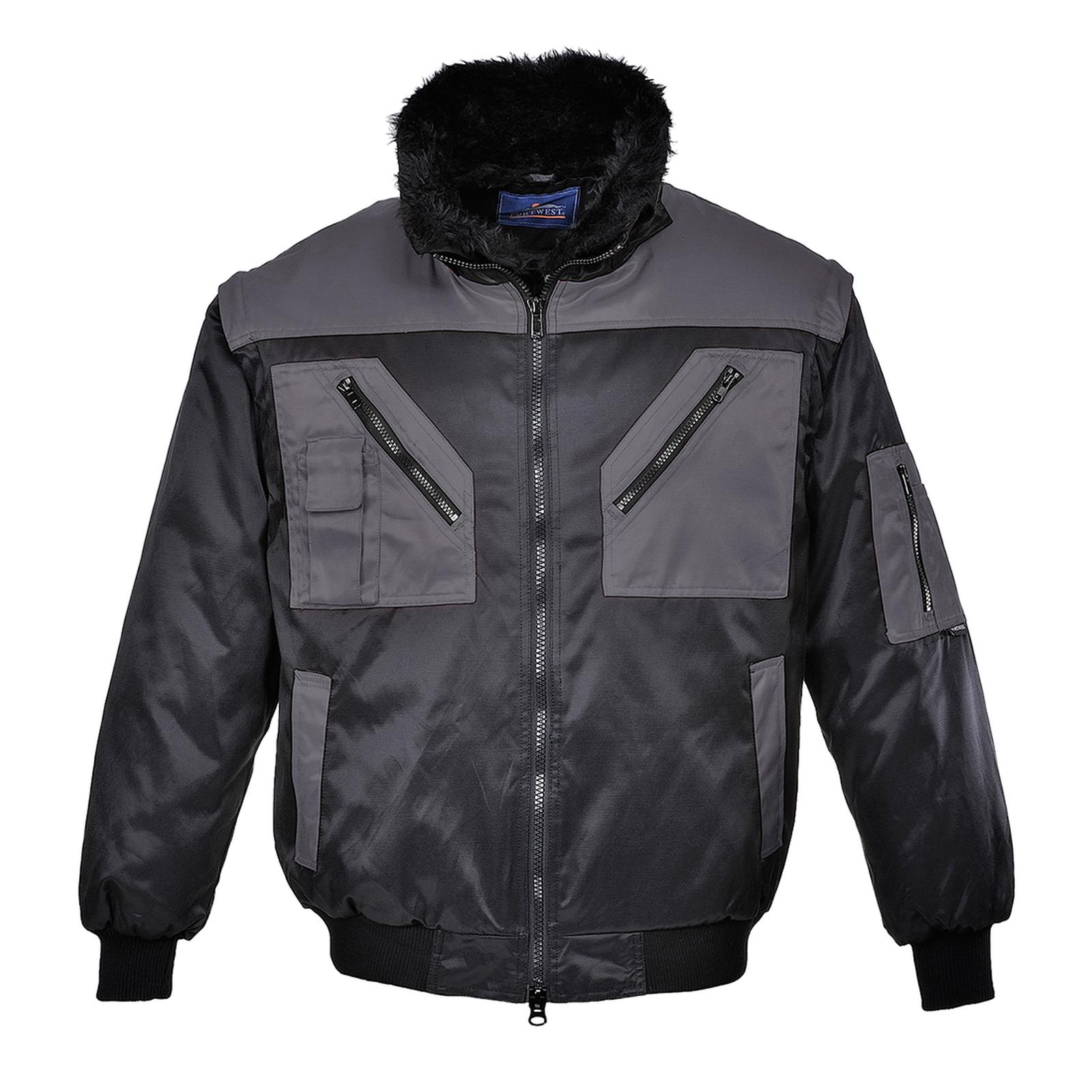 Portwest Jassen PJ20 zwart-grijs(BY)