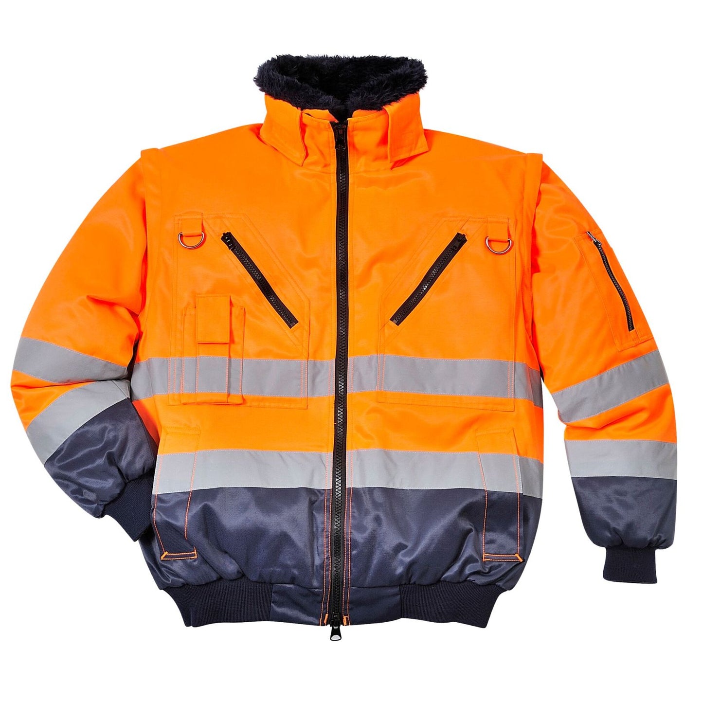 Portwest Jassen PJ50 oranje-marineblauw(ON)