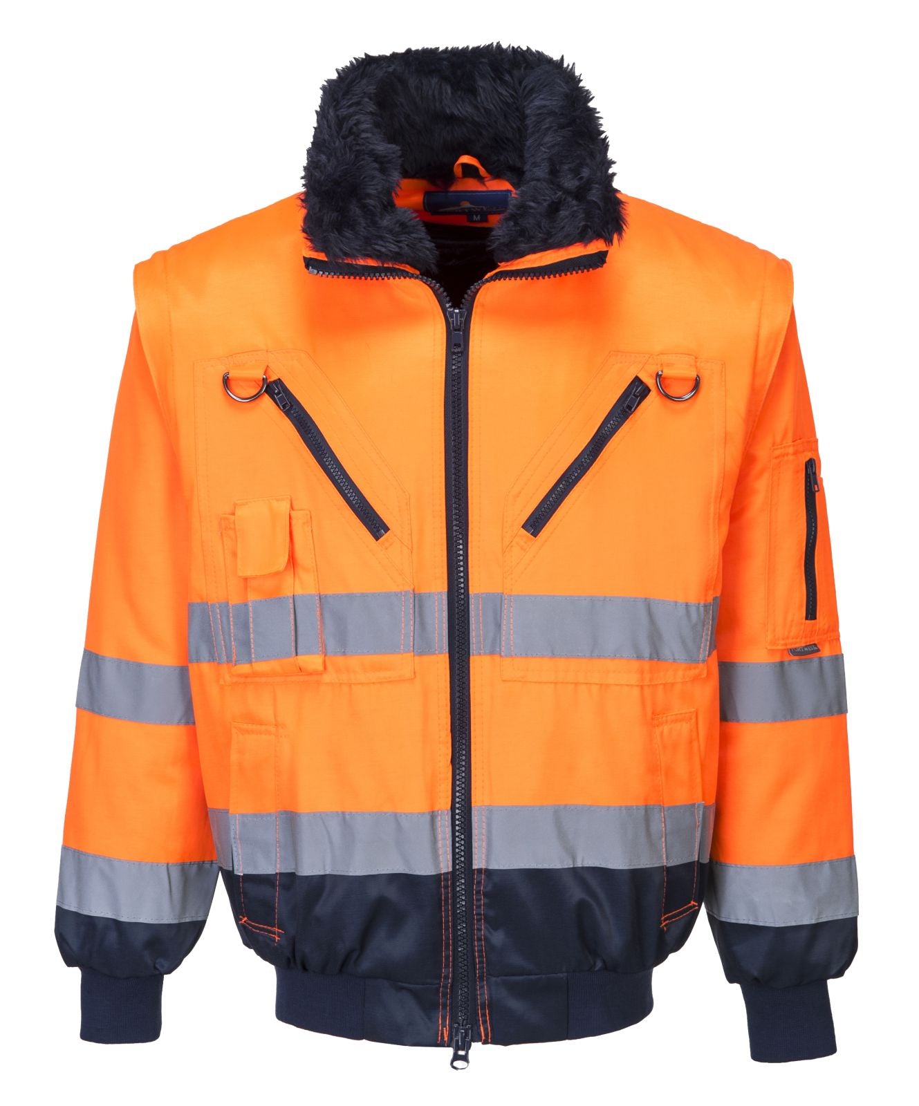Portwest Jassen PJ50 oranje-marineblauw(ON)