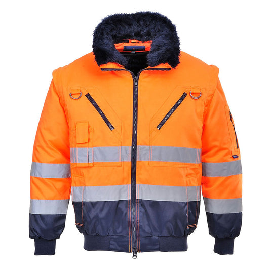 Portwest Jassen PJ50 oranje-marineblauw(ON)