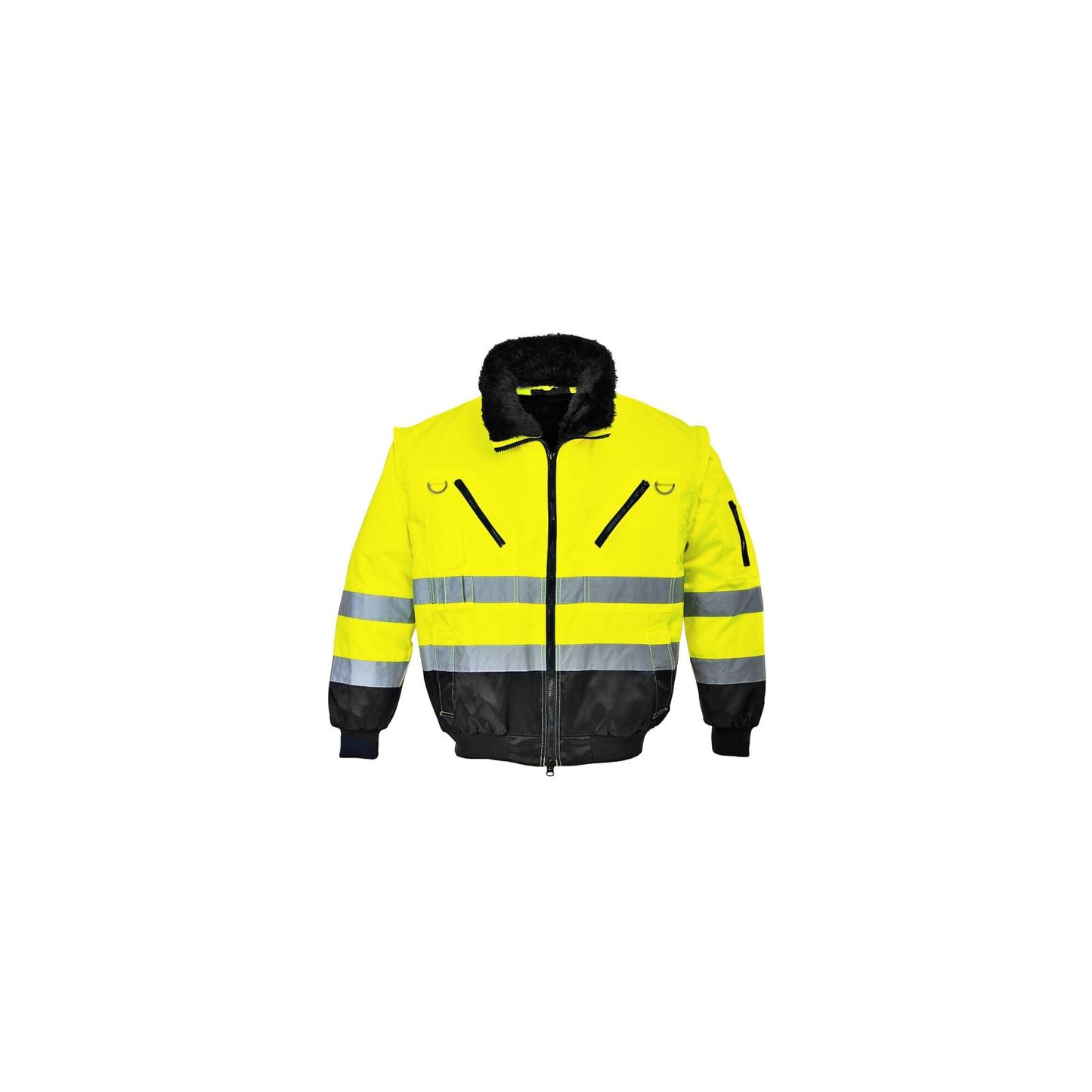 Portwest Jassen PJ50 geel-zwart(YB)