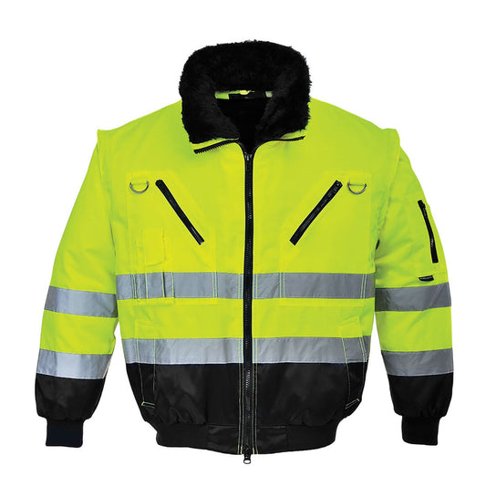 Portwest Jassen PJ50 geel-zwart(YB)