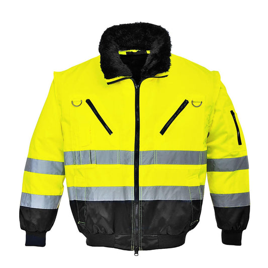 Portwest Jassen PJ50 geel-zwart(YB)