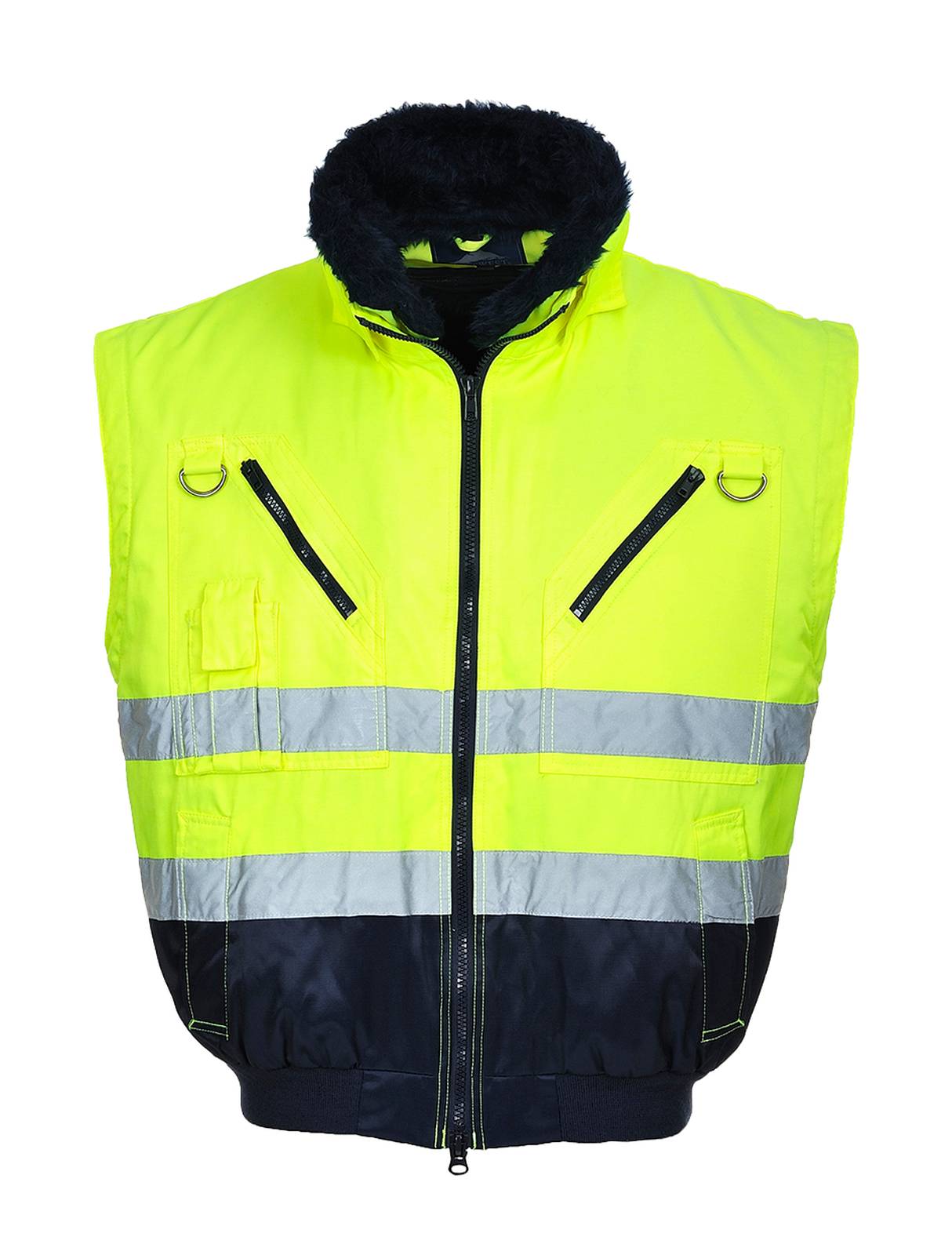 Portwest Jassen PJ50 geel-marineblauw(YN)