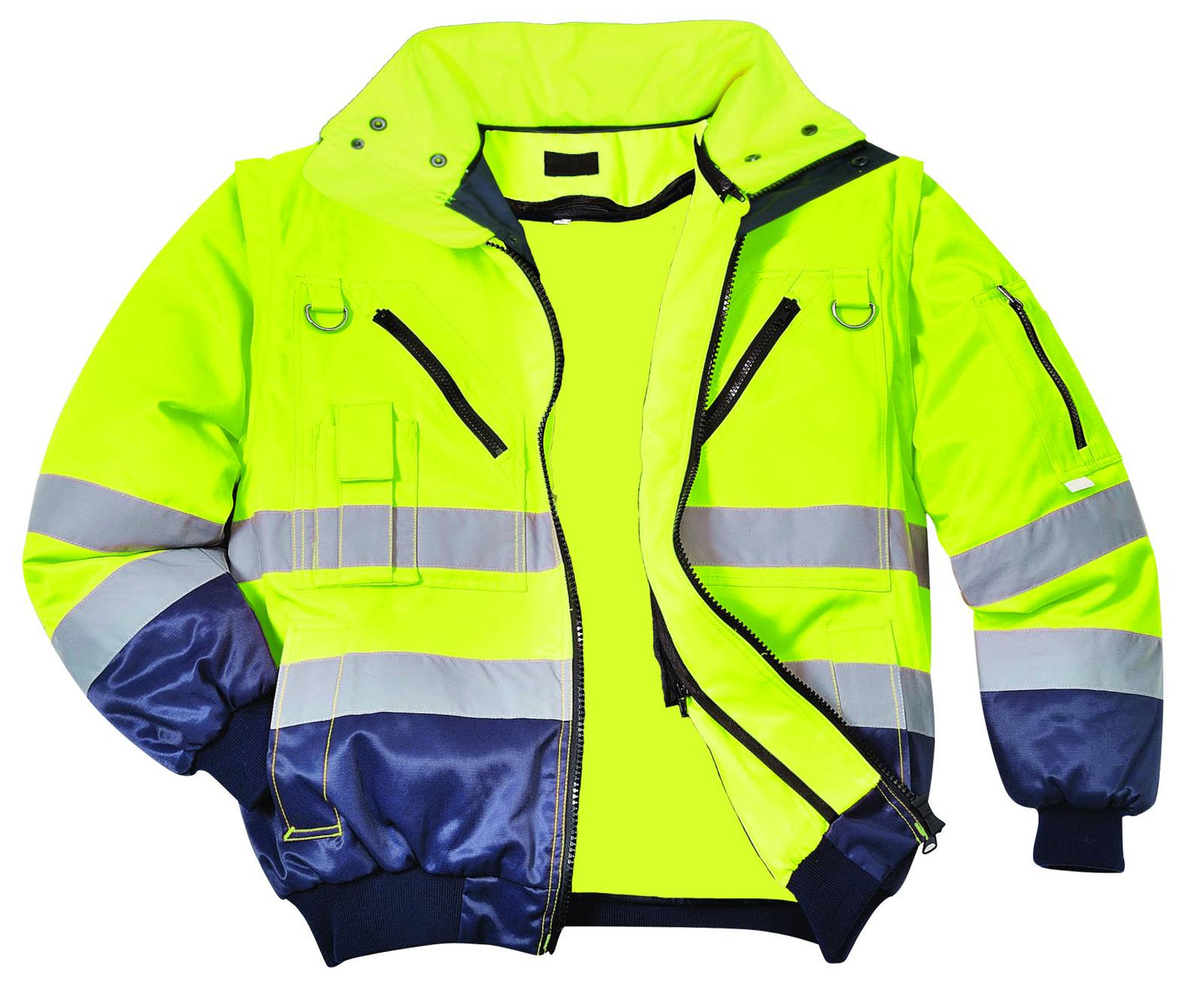 Portwest Jassen PJ50 geel-marineblauw(YN)