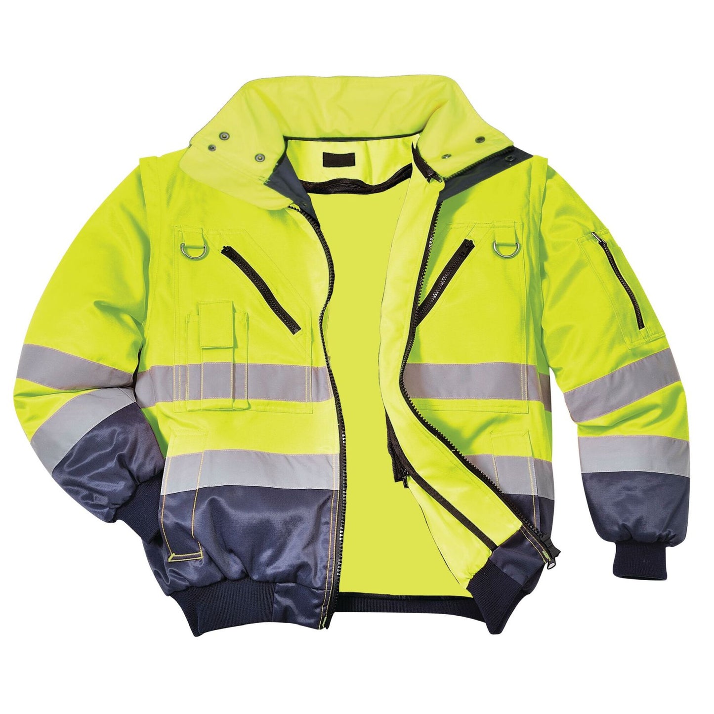 Portwest Jassen PJ50 geel-marineblauw(YN)