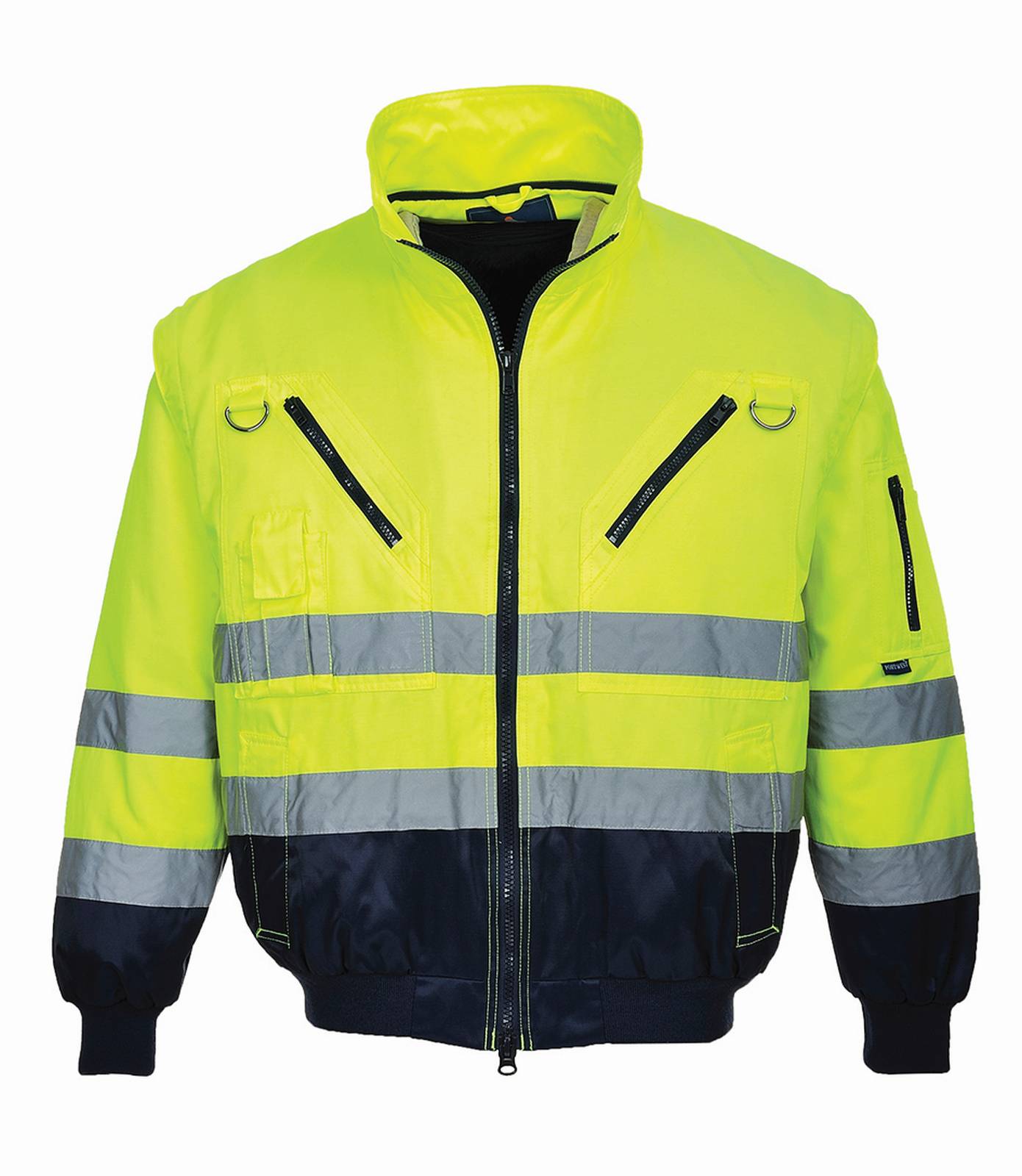Portwest Jassen PJ50 geel-marineblauw(YN)