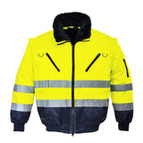 Portwest Jassen PJ50 geel-marineblauw(YN)