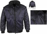 PKA Jassen PJ4in1 Uitneembaar vest-mouwen donkerblauw