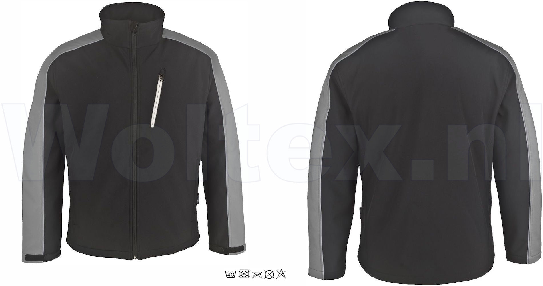 PKA Jassen Winter SJ zwart-grijs(G)