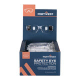 Portwest Oogbescherming PBM's Bril PM32 PW32 verkoopklaar Pk12 blank(CL)