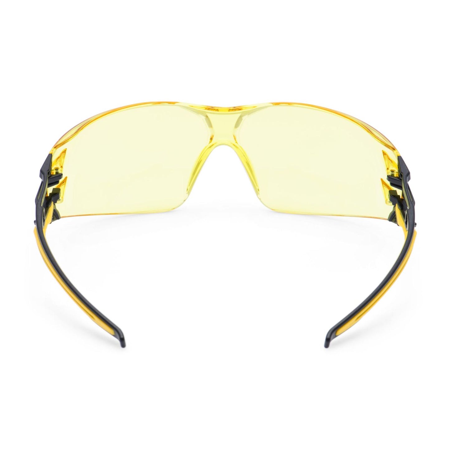 Portwest Oogbescherming Veiligheidsbril PR01 antraciet Wraparound ambergeel(AM)