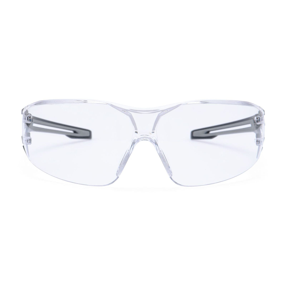 Portwest Oogbescherming Veiligheidsbril PR01 antraciet Wraparound blank(CL)