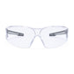 Portwest Oogbescherming Veiligheidsbril PR01 antraciet Wraparound blank(CL)