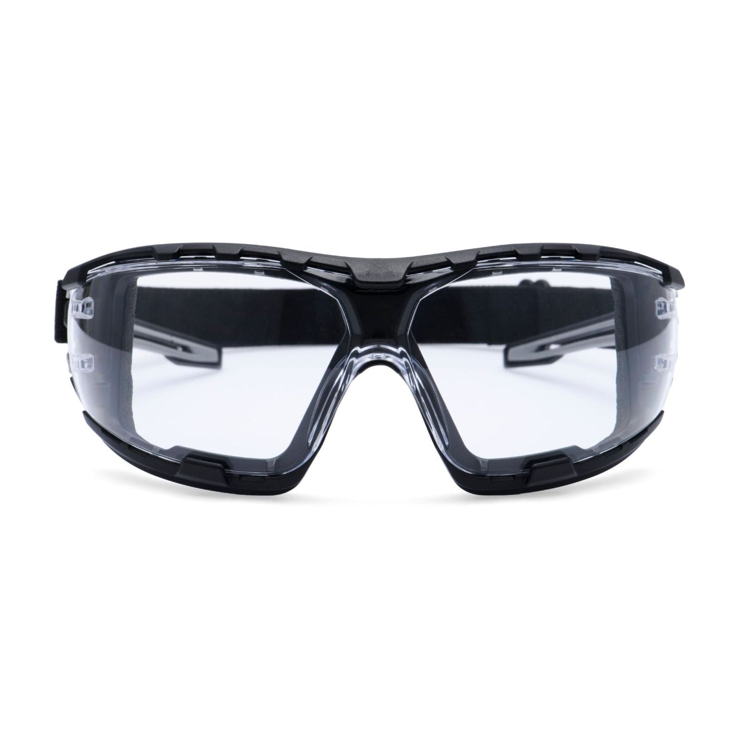 Portwest Oogbescherming Veiligheidsbril PR02 Antraciet Wraparound Plus blank(CL)