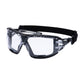 Portwest Oogbescherming Veiligheidsbril PR02 Antraciet Wraparound Plus blank(CL)