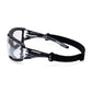 Portwest Oogbescherming Veiligheidsbril PR02 Antraciet Wraparound Plus spiegel(MI)