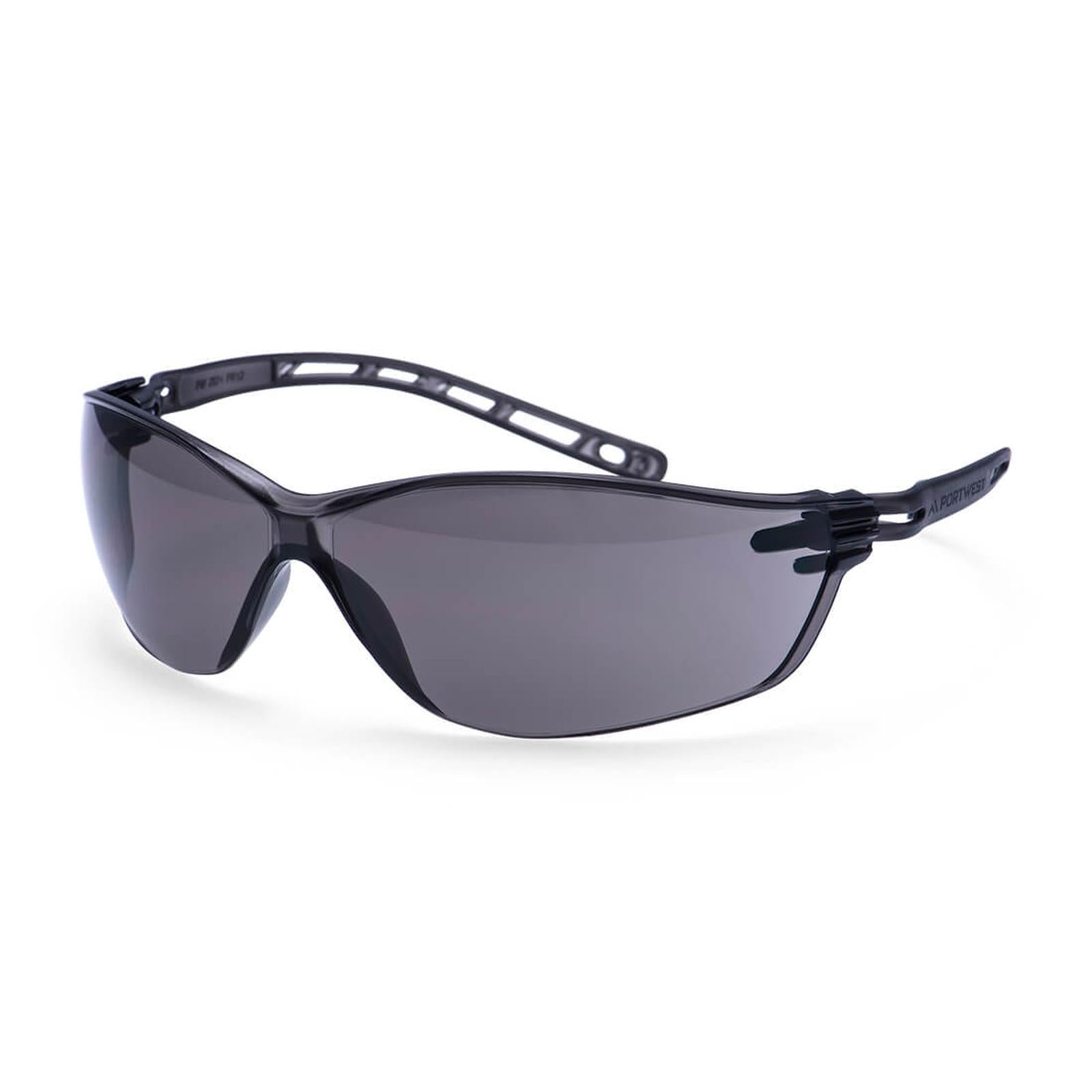 Portwest Veiligheidsbril PR12 Air Safety rookgrijs(SK)