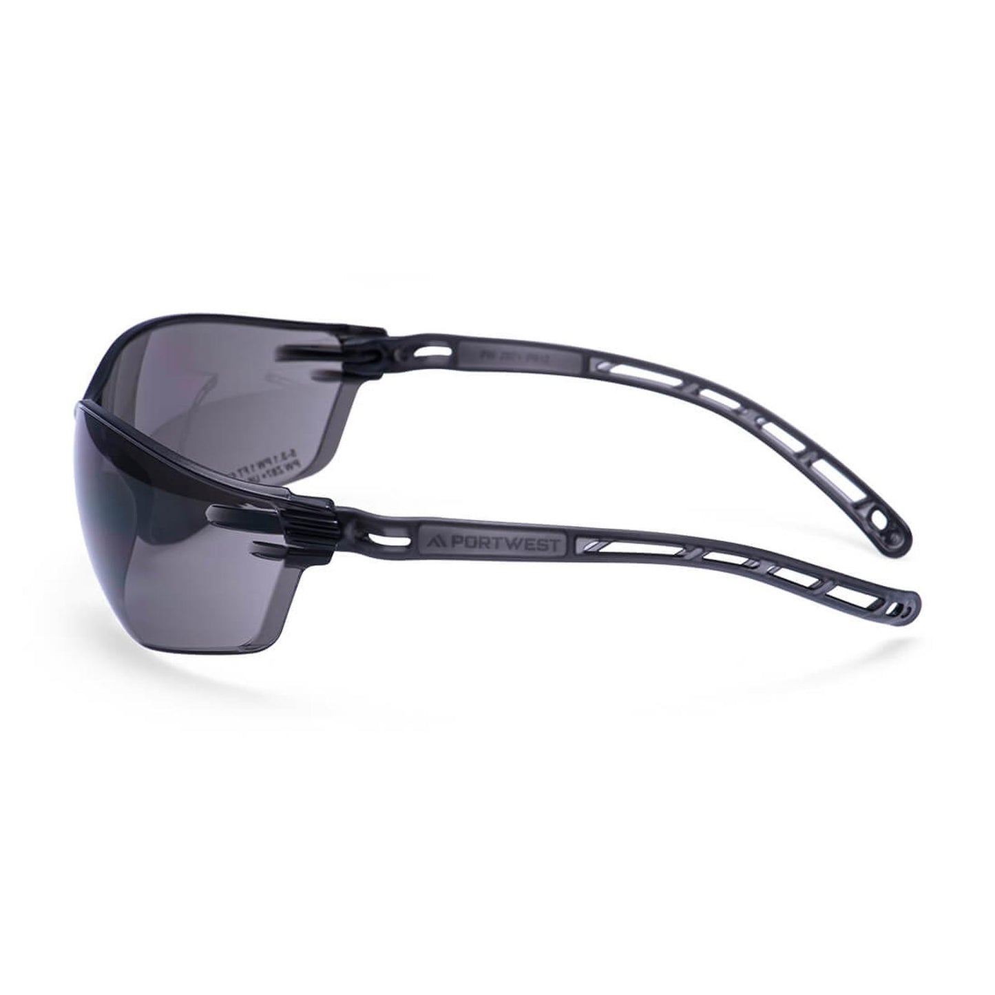 Portwest Veiligheidsbril PR12 Air Safety rookgrijs(SK)