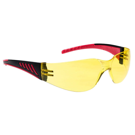 Portwest Brillen PR32 ambergeel(AM)
