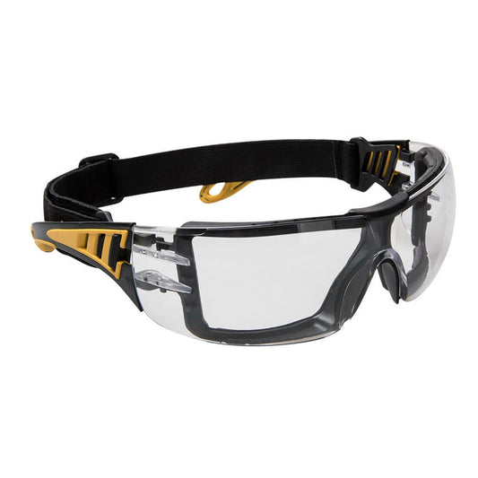 Portwest Brillen PS09 UV- bescherming Olie -afstotend blank(CL)