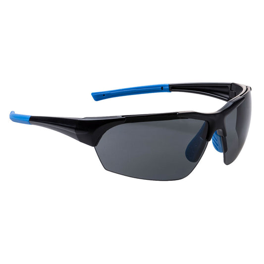 Portwest Brillen PS18 UV- en Polarisatiefilter rookgrijs(SK)