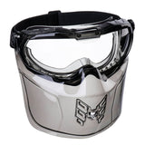 Portwest PBMs Oogbescherming Veiligheidsbril PS22 Ultraveilig kinbescherming gezichtsbescherming blank(CL)