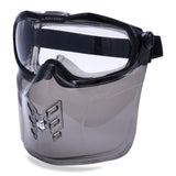 Portwest PBMs Oogbescherming Veiligheidsbril PS22 Ultraveilig kinbescherming gezichtsbescherming blank(CL)