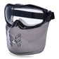 Portwest PBMs Oogbescherming Veiligheidsbril PS22 Ultraveilig kinbescherming gezichtsbescherming blank(CL)