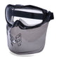 Portwest PBMs Oogbescherming Veiligheidsbril PS22 Ultraveilig kinbescherming gezichtsbescherming blank(CL)