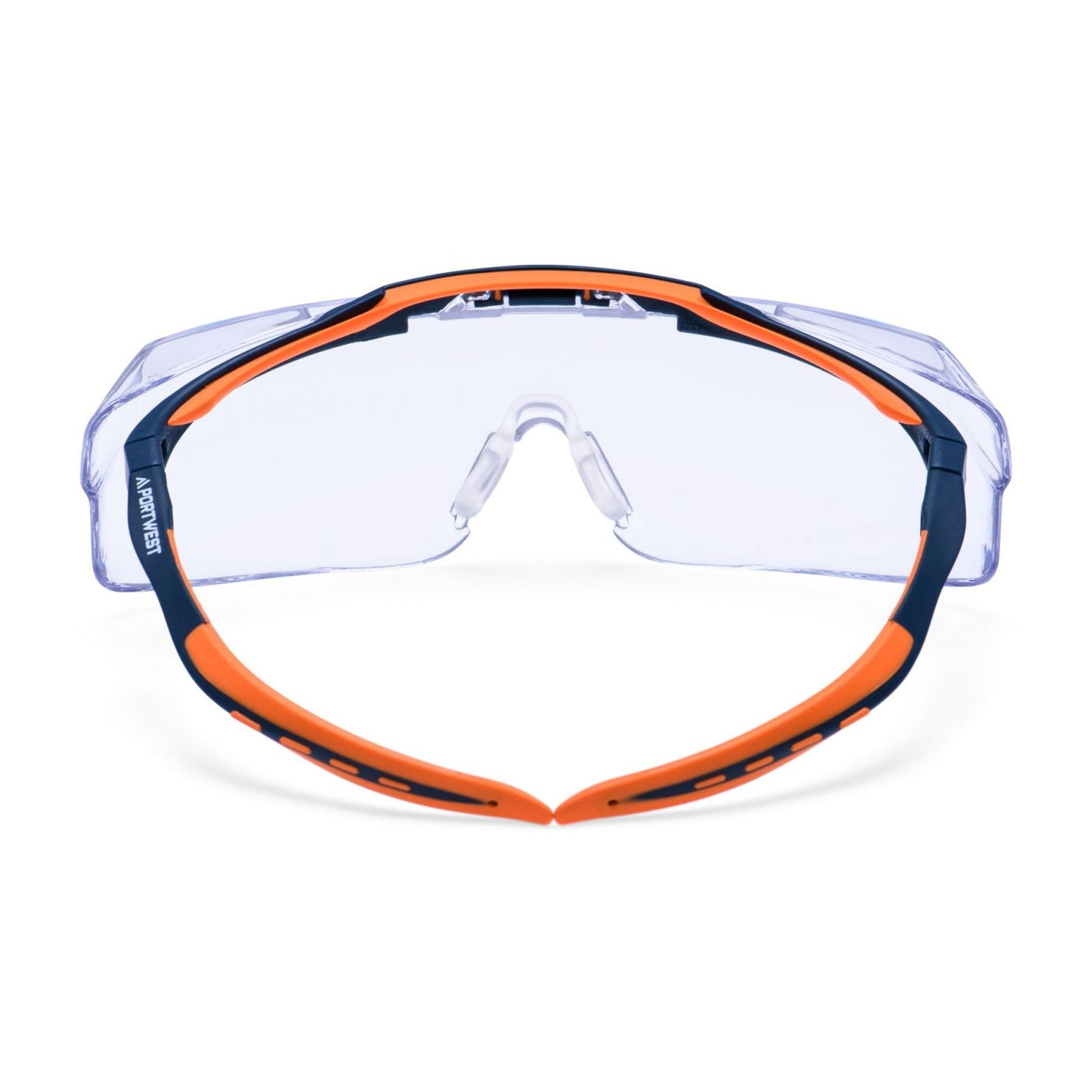 Portwest PBMs Oogbescherming Veiligheidsbril PS24 Peak OTG helder(CL)