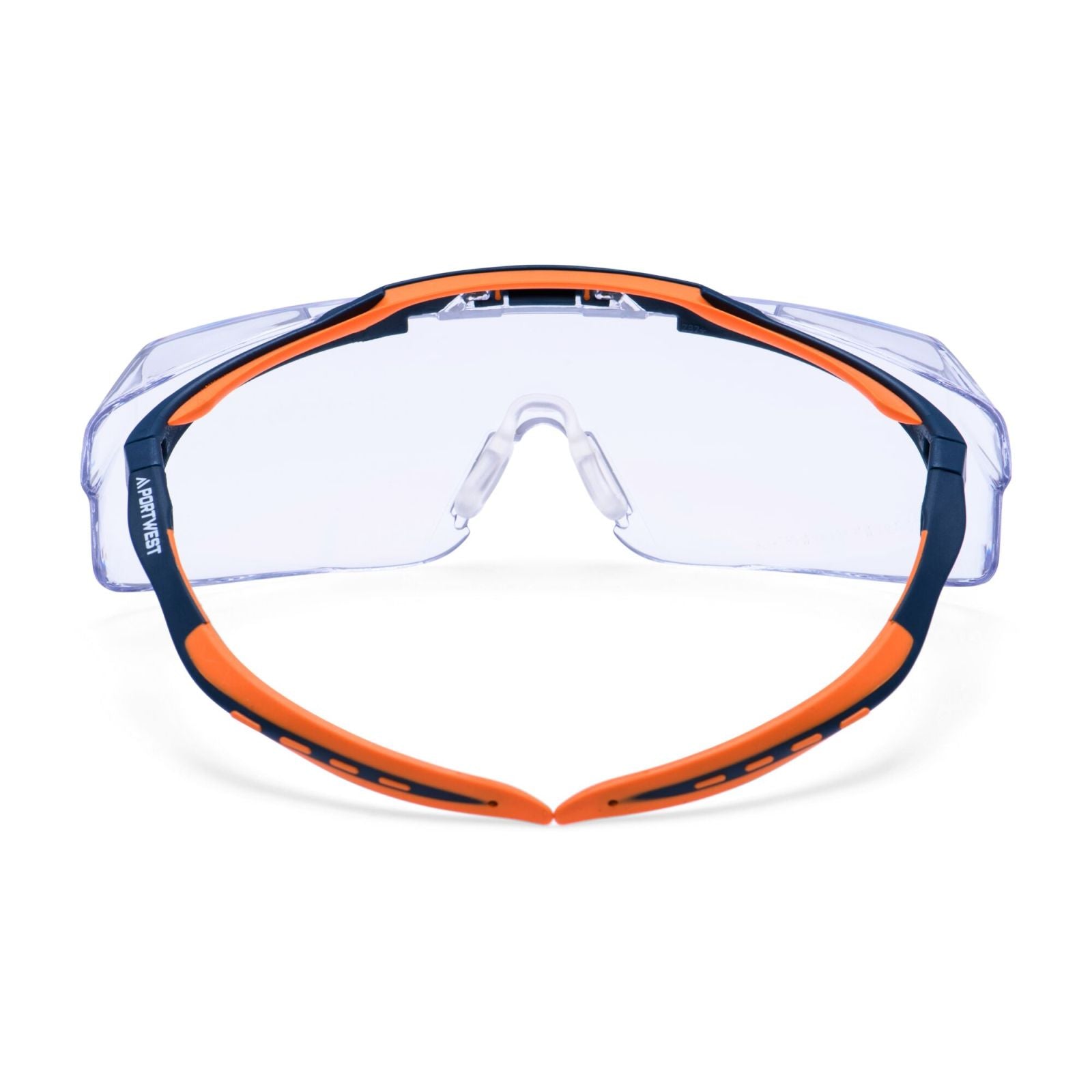 Portwest PBMs Oogbescherming Veiligheidsbril PS24 Peak OTG helder(CL)