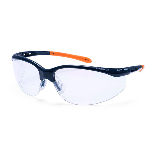 Portwest Safety Readers Veiligheidsbril PS25 3 dioptrieën +1,5 +2,0 +2,5 helder(CL)