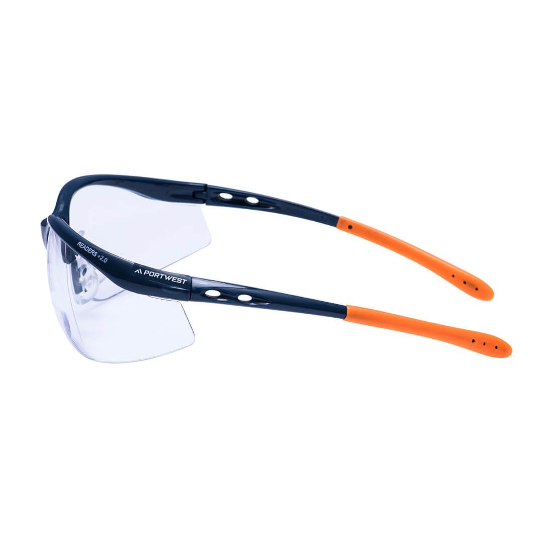 Portwest Safety Readers Veiligheidsbril PS25 3 dioptrieën +1,5 +2,0 +2,5 helder(CL)