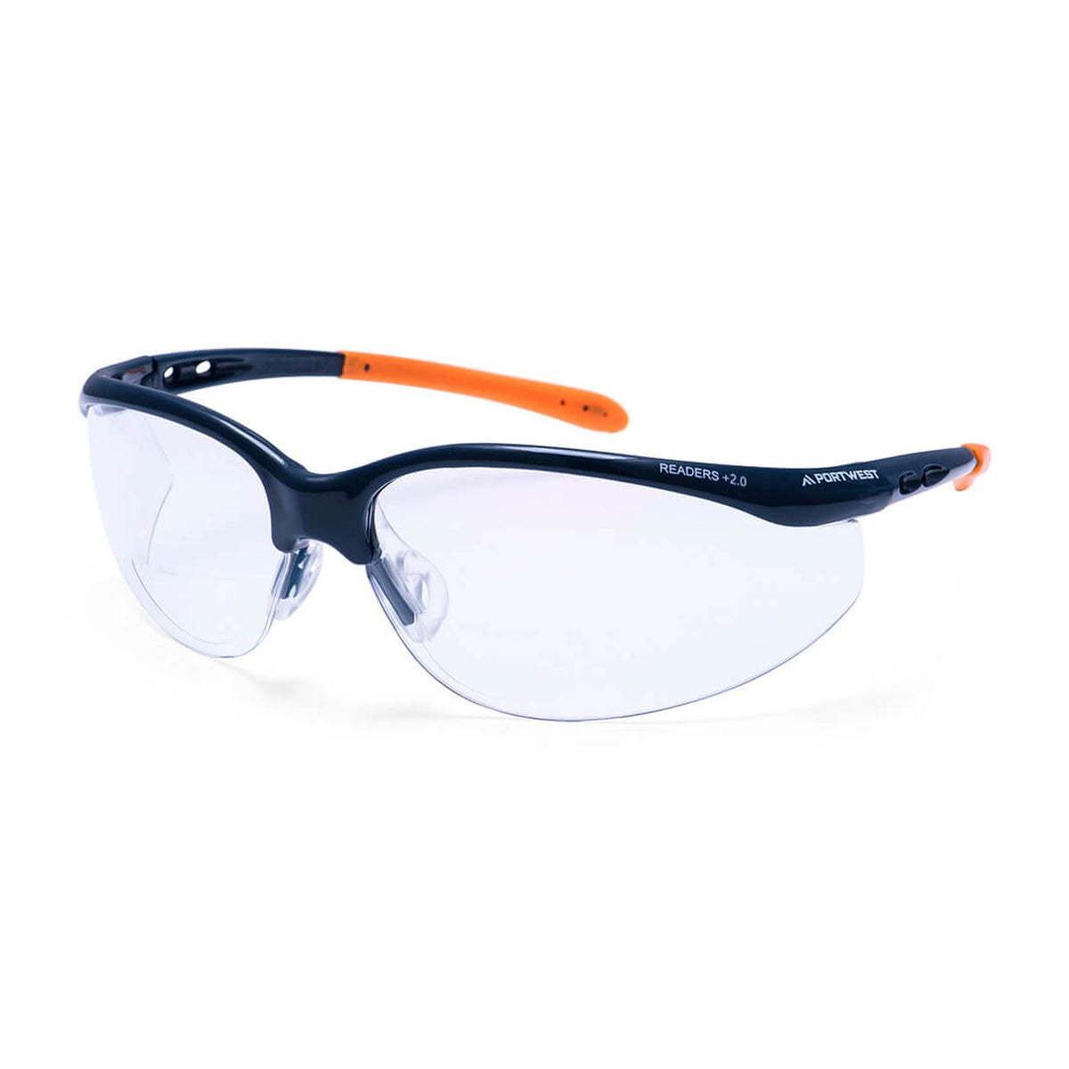 Portwest Safety Readers Veiligheidsbril PS25 3 dioptrieën +1,5 +2,0 +2,5 helder(CL)