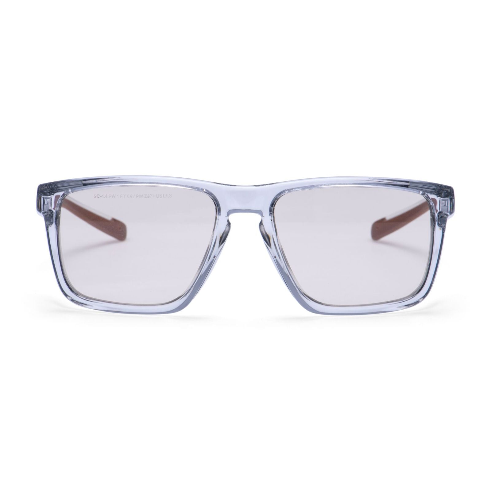 Portwest Oogbescherming PBMs Veiligheidsbril PS26 zijschermen bruin(BR)