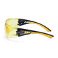 Portwest Oogbescherming PBMs Veiligheidsbril PS27 Tech Look Lite KN ambergeel(AM)