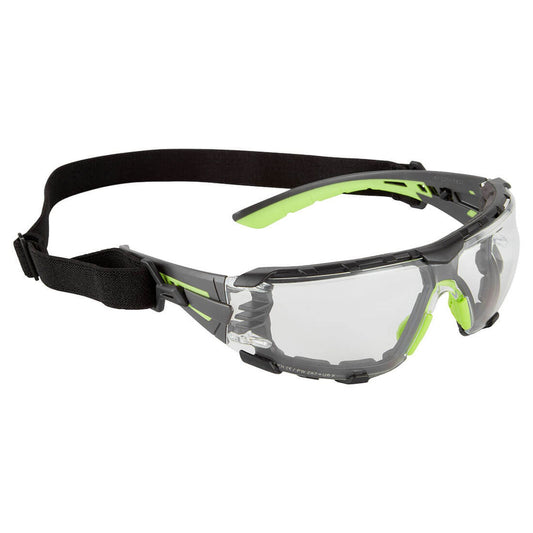 Portwest Oogbescherming PBMs Veiligheidsbril PS28 Tech Look Lite KN helder(CL)