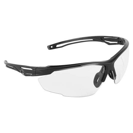 Portwest Oogbescherming PBMs Veiligheidsbril PS36 Antraciet blank(CL)