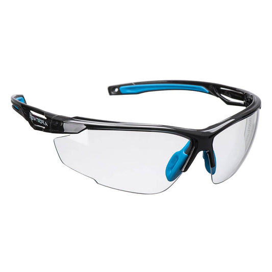 Portwest Oogbescherming PBMs Veiligheidsbril PS37 Antraciet KN blank(CL)