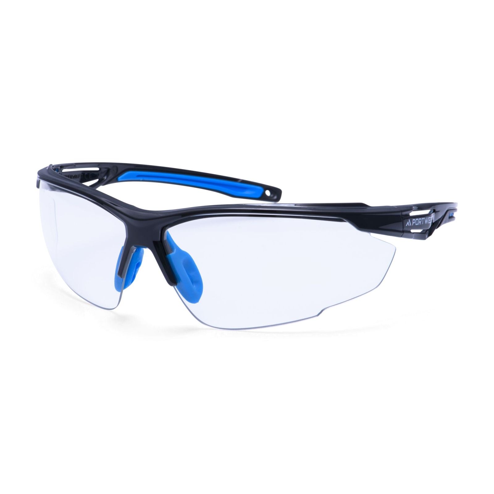 Portwest Oogbescherming PBMs Veiligheidsbril PS37 Antraciet KN blank(CL)