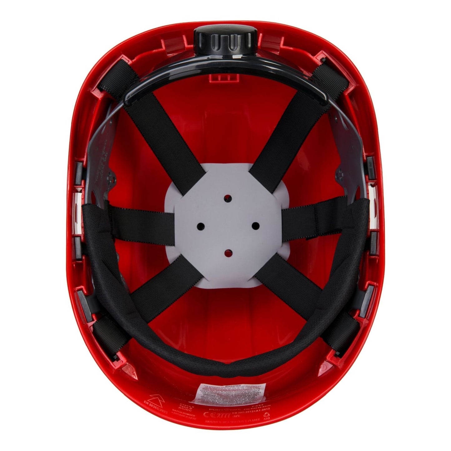 Portwest Hoofdbescherming Hoofdbescherming Helm PS53 Hoogte Endurance rood(RE)