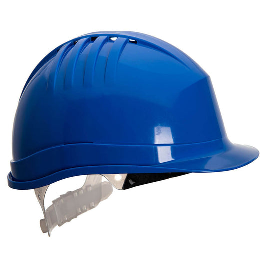 Portwest PBMs Hoofdbescherming Veiligheidshelm PS60 Expertline  draaiknop koningsblauw(RB)