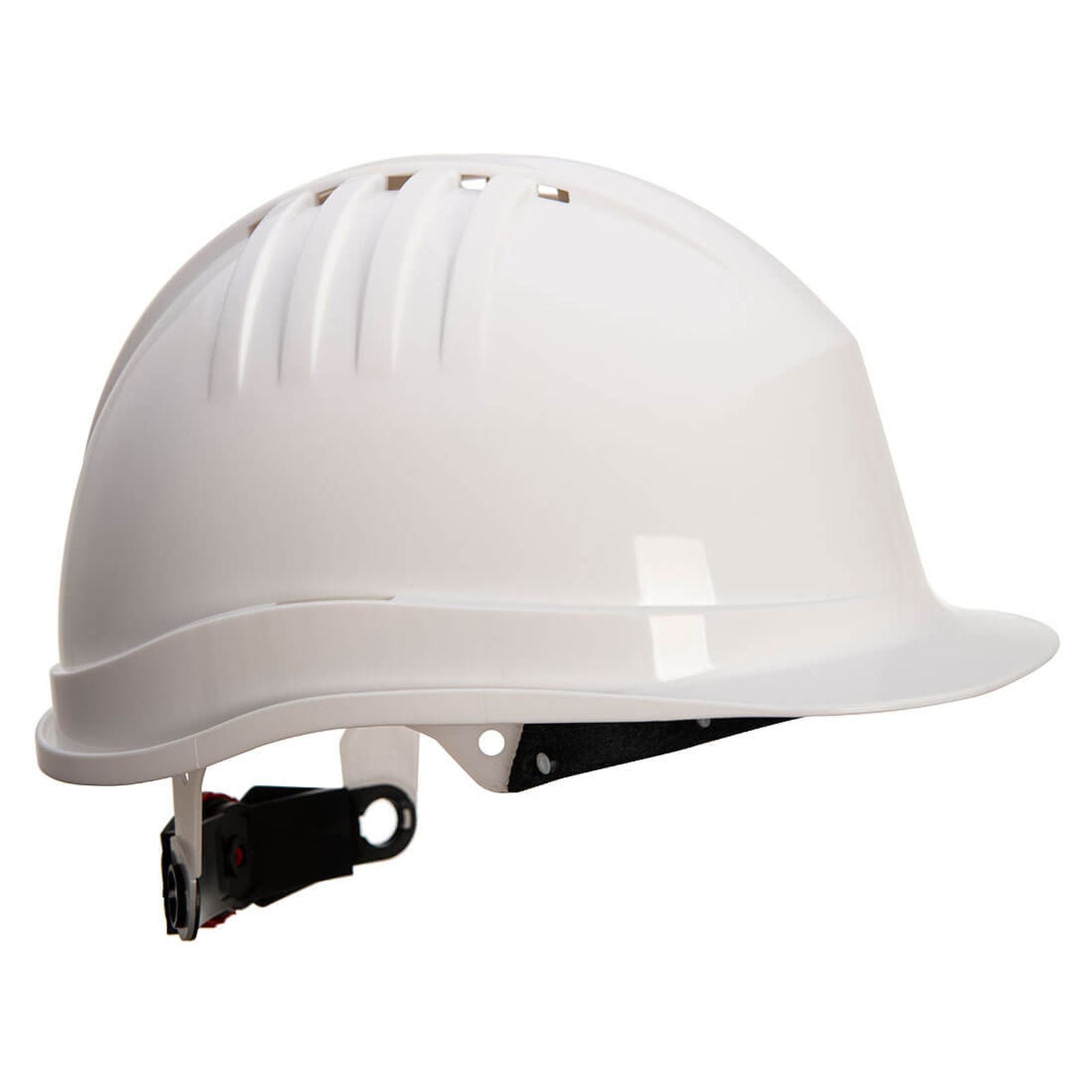 Portwest PBMs Hoofdbescherming Veiligheidshelm PS62 Expertline  draaiknop wit(WH)